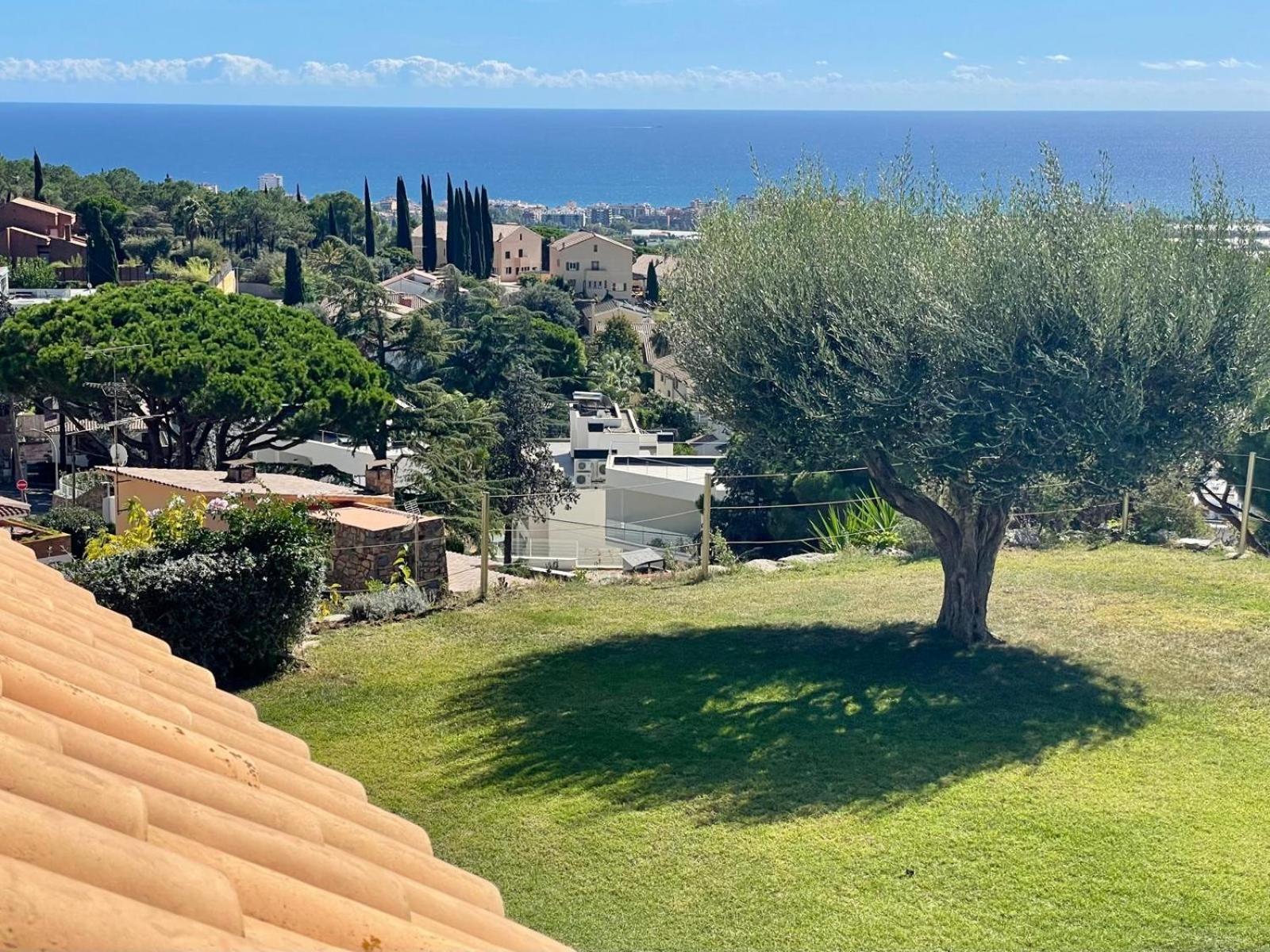 Palm Maresme - Suite With Bathroom And Terrasse With Ocean Views In A Private Villa Vilassar De Dalt Εξωτερικό φωτογραφία